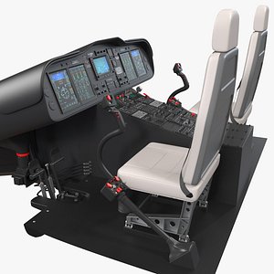 Helicopter Pilot Cabin