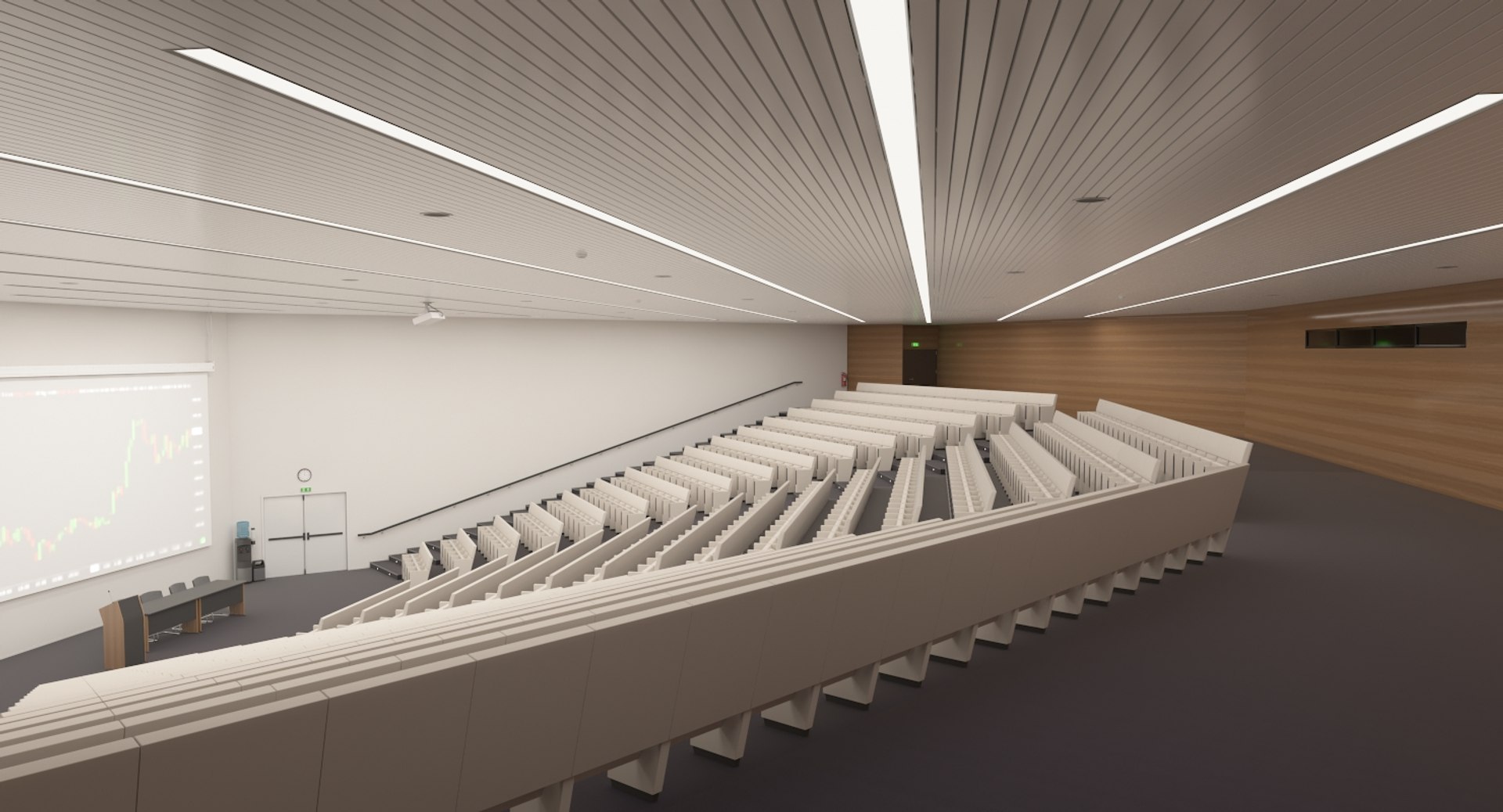 3D Lecture Hall Model - TurboSquid 1318327