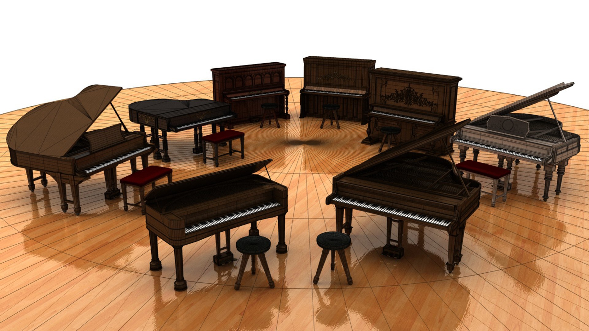 c4d antique piano https://p.turbosquid.com/ts-thumb/99/OL9C5T/IwPkIQvS/pianocollectionpoly1/jpg/1346340689/1920x1080/fit_q87/885b4ef6d16e53661b8ae93750f20cbd2302172b/pianocollectionpoly1.jpg