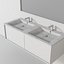 ハワイのバスルーム家具
