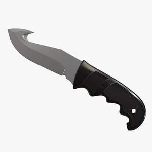 bisonte knife blade 3D model