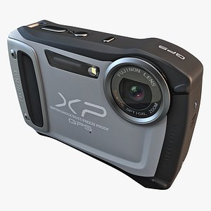 3d model fujifilm xp170 compact digital camera