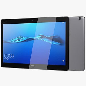 realistic huawei mediapad m3 3D model
