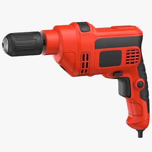 3D electric drill generic model