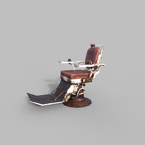 old hospital chair 3d