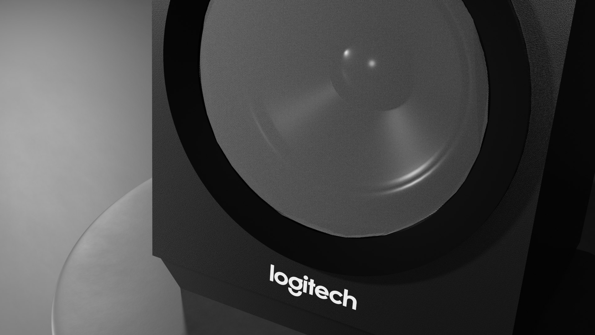 Logitech Speaker 3D Model TurboSquid 2160010