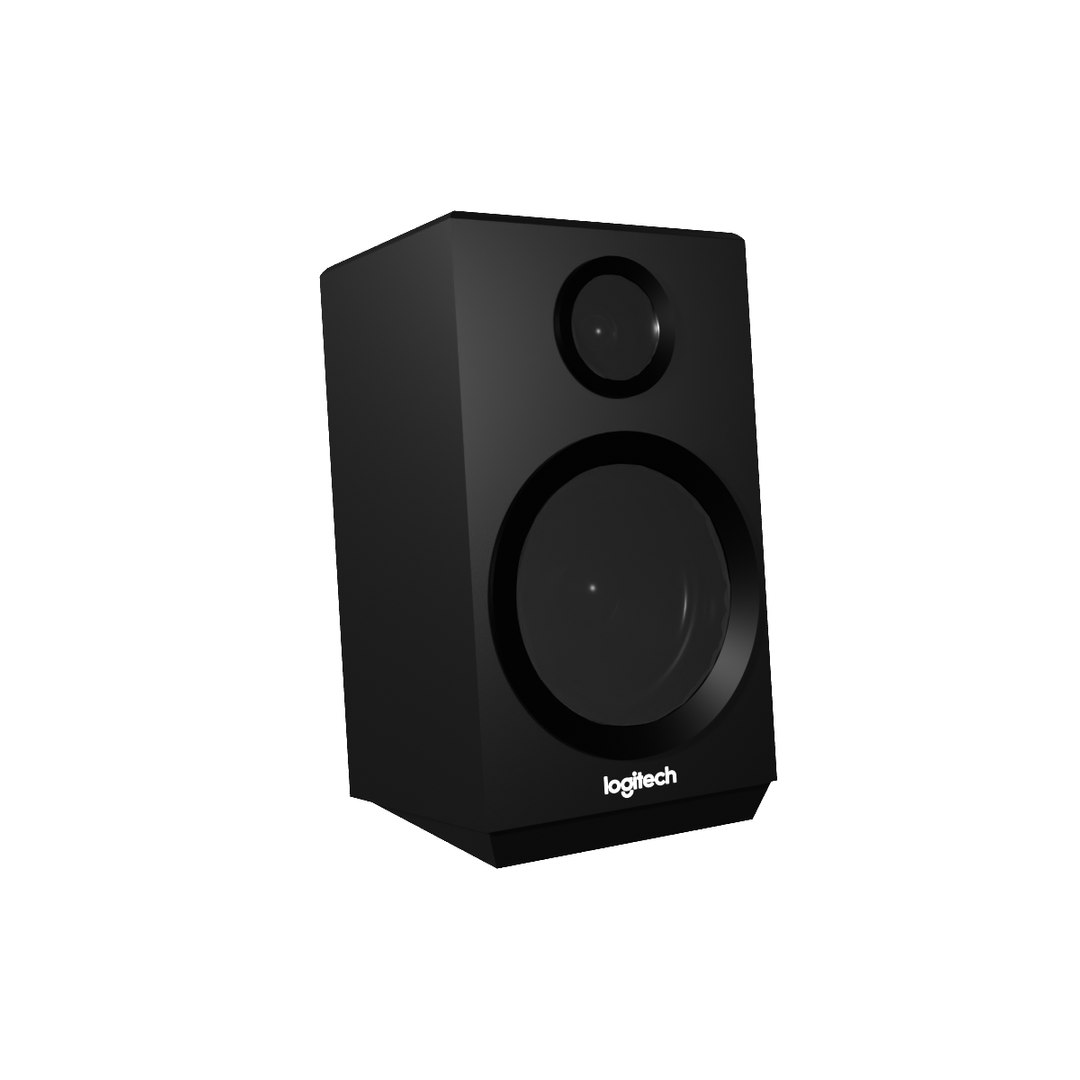 Logitech Speaker 3D Model TurboSquid 2160010