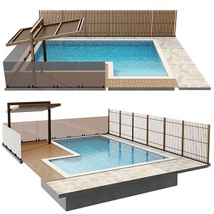 3D swimming pool