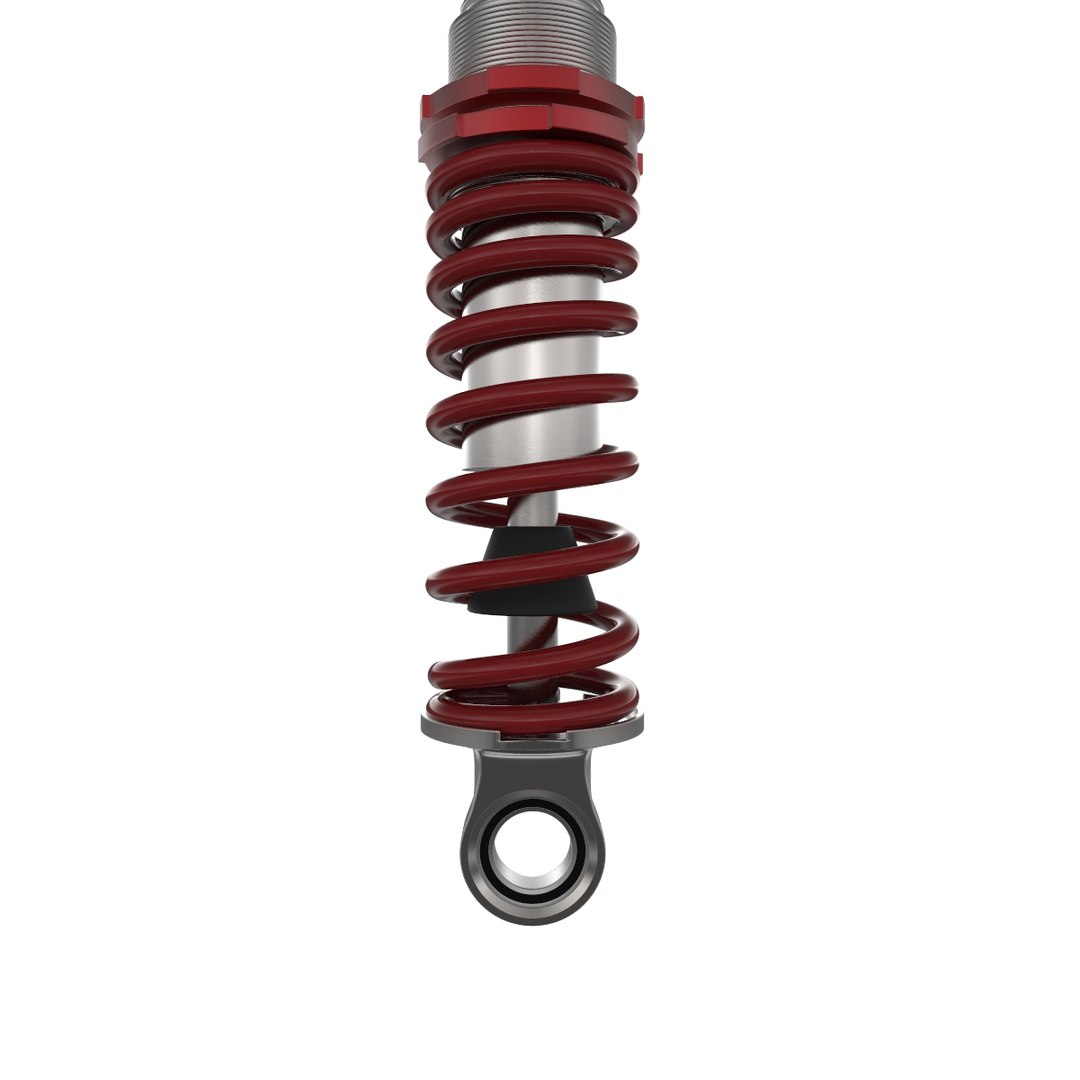 3d Model Spring Shock Absorber