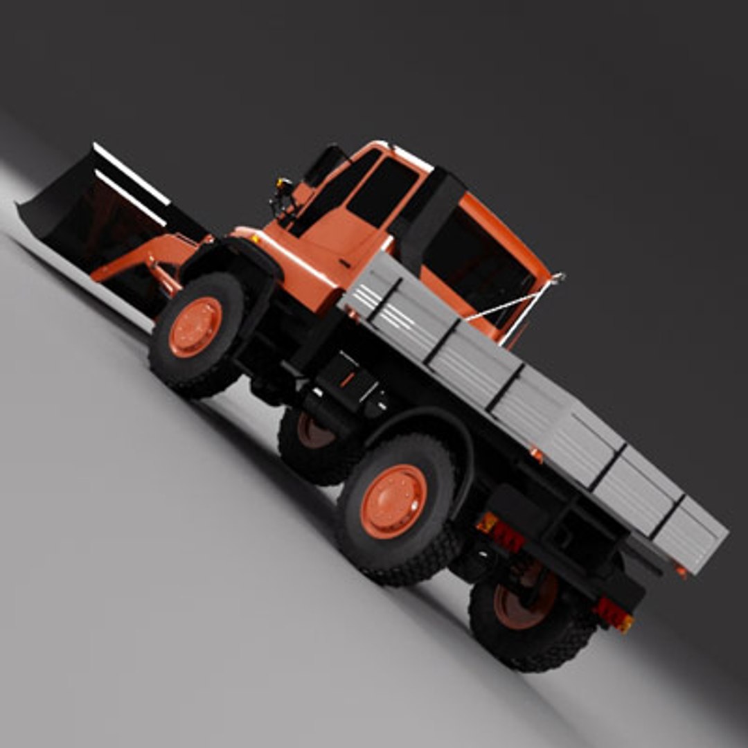 3d U500 Loader Model