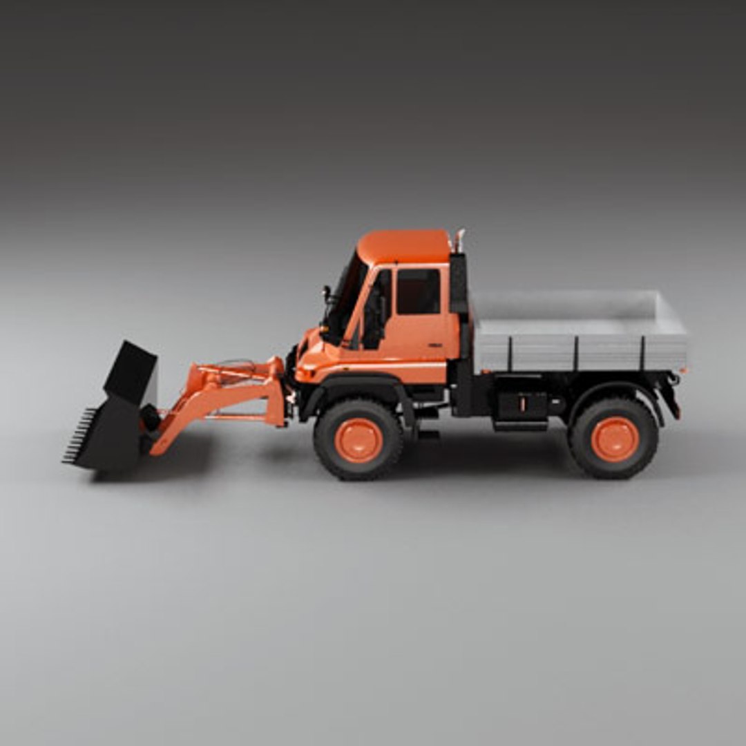 3d U500 Loader Model