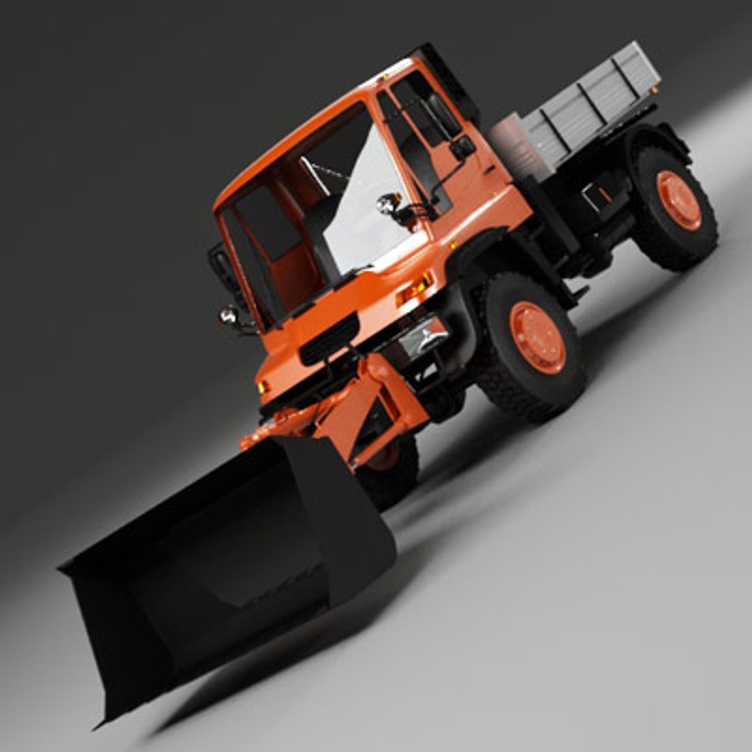 3d U500 Loader Model