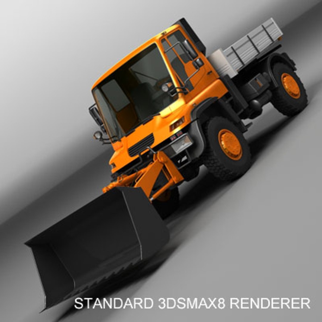 3d U500 Loader Model