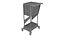Metal Tool Storage Organizer Cart