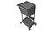 Metal Tool Storage Organizer Cart
