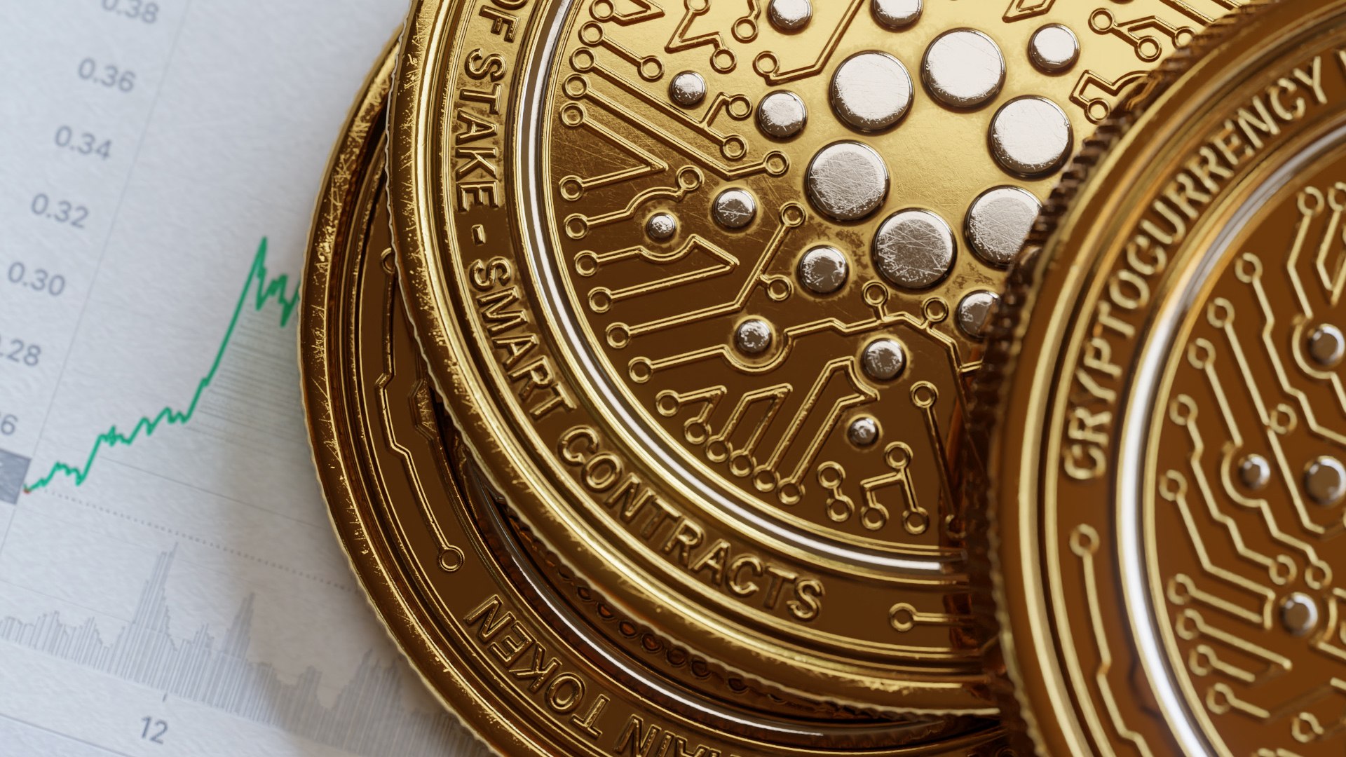 Cryptocurrency coins with 4k textures - close up details 3D model ...