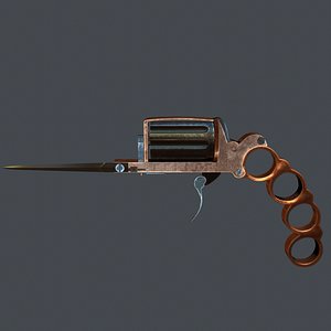 3D apache revolver