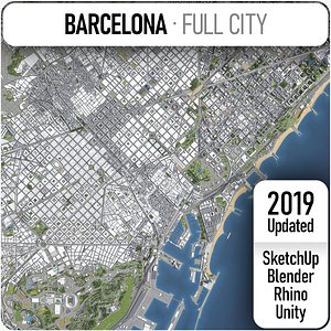 Barcelona - city and surroundings