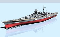 German Battleship DKM Bismarck