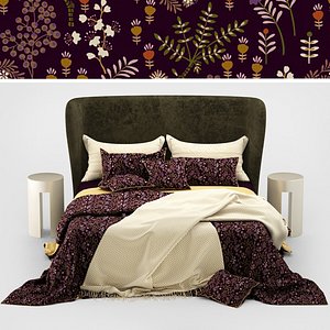 Turpault Lauren meridiani classic bed