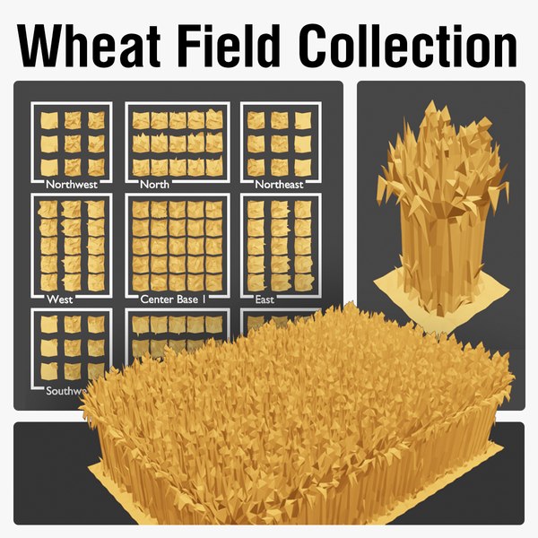 Unity wheat field wind model | 1147771 | TurboSquid