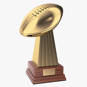 Football Trophy 3D model