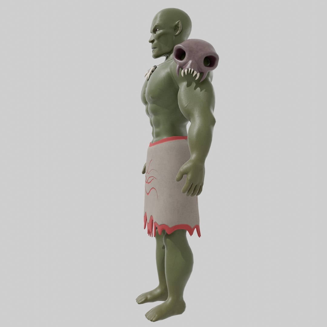 3D Orc Character Model - TurboSquid 2107978