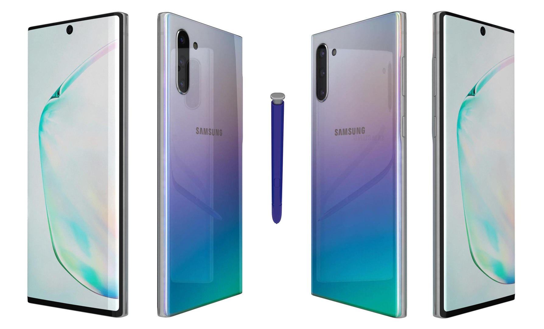 Samsung Galaxy Note 10 Model - TurboSquid 1437547