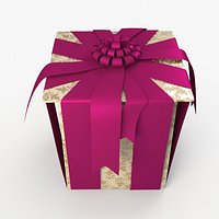 Christmas BOX Closed3 Tapes cream