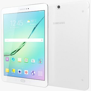 3d model realistic samsung galaxy tab