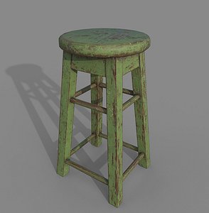 3D Old Stools 3 color