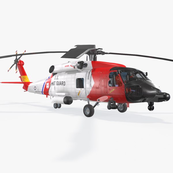 Sikorsky MH-60J Jay Hawk Complex Animation 3D