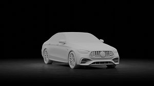 Mercedes E63 Sedan AMG 2021 3D model