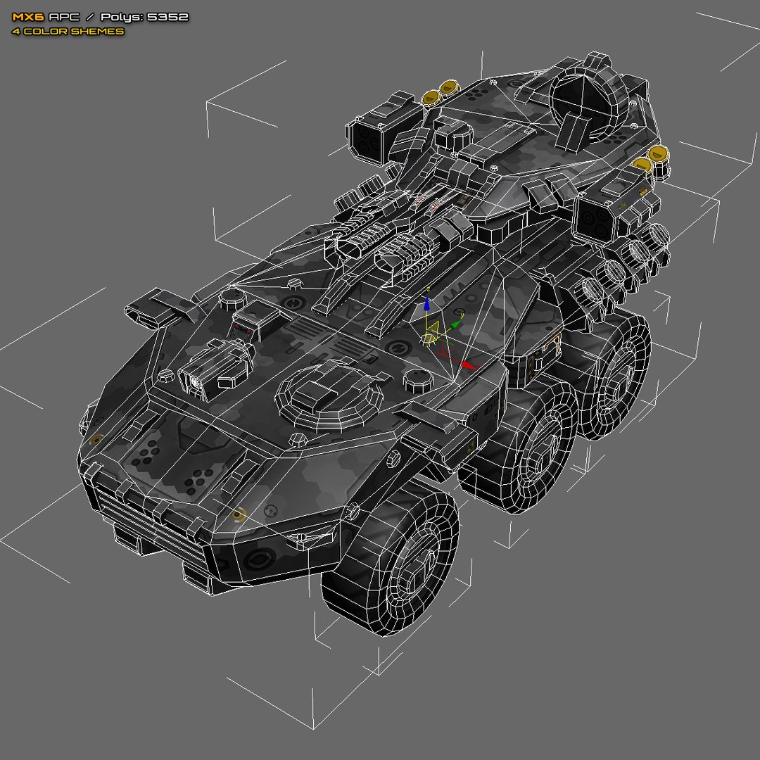 scifi apc 6x6 mx6 3D model https://p.turbosquid.com/ts-thumb/9A/ooy9Ql/6PrUOHzy/mx6_05/jpg/1523045102/1920x1080/fit_q87/69e0f7e751e07672d23731e2ea966f3af09718fb/mx6_05.jpg