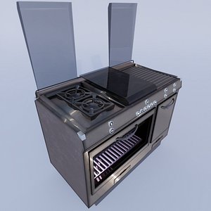kitchen stoves 3D