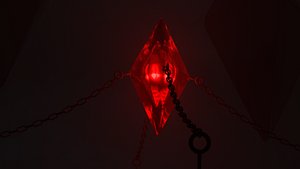 Red Crystal 3D model