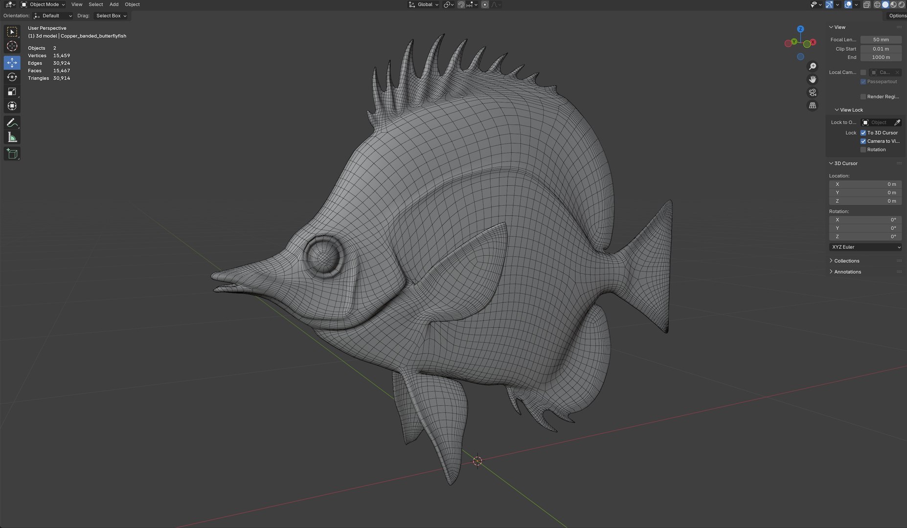 Copper banded Butterflyfish model https://p.turbosquid.com/ts-thumb/9A/tY5UoT/oP/wire/jpg/1774424117/1920x1080/fit_q87/38193a286e98b9e0ffa940852f2b9e7ecd29b185/wire.jpg