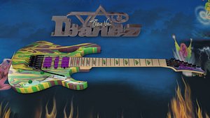 steve vai ibanez jem777pmc 3d model