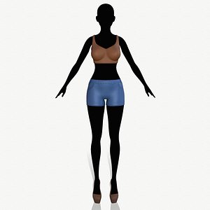 3D model fashion clothing