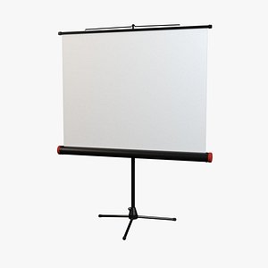 3D office projection screen