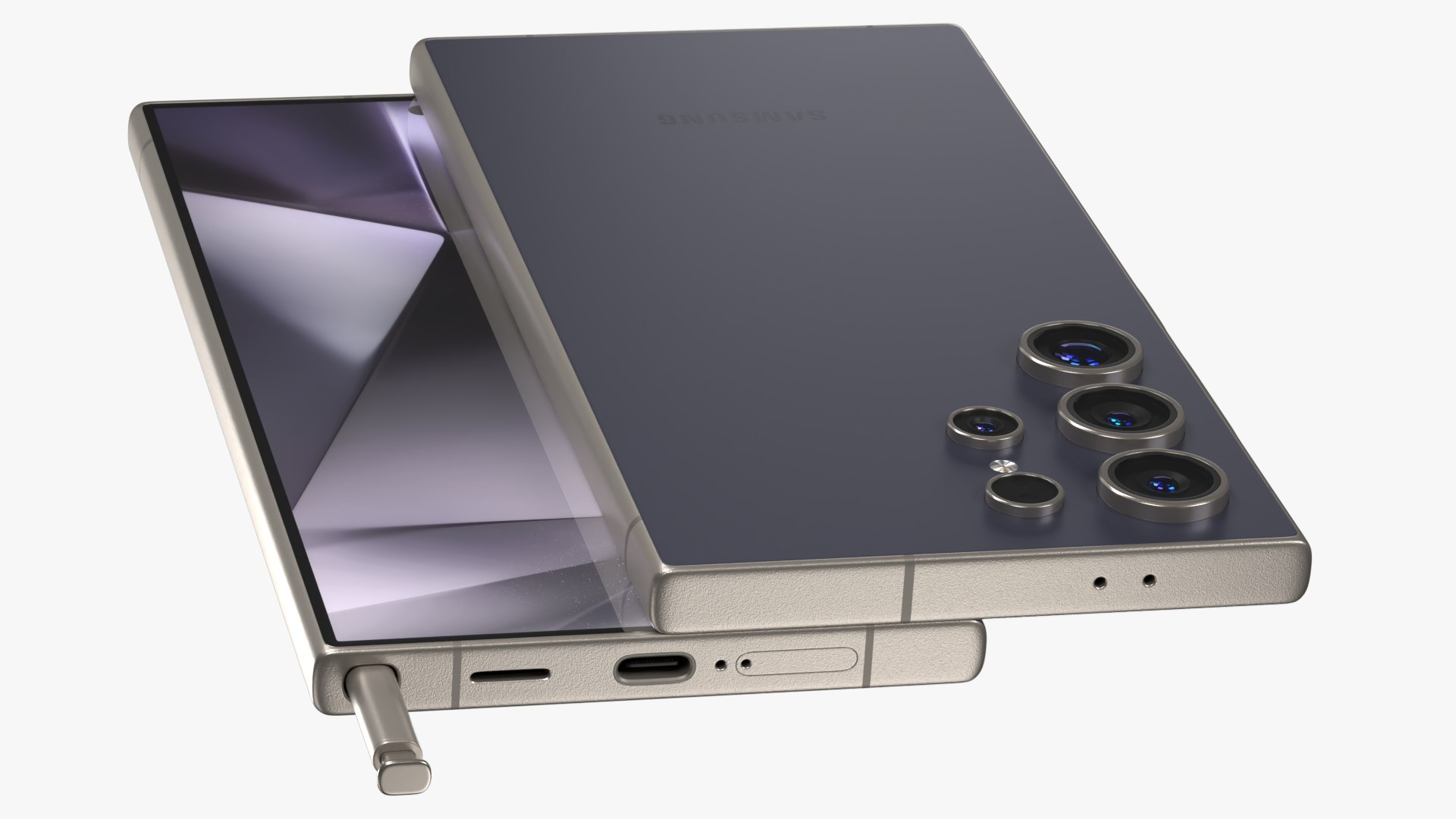 Samsung Galaxy S24 Ultra Titanium Violet 3D model https://p.turbosquid.com/ts-thumb/9A/vnFVMH/PH/preview0005/png/1706189104/1920x1080/fit_q87/c39896a90024ae99a8089b4925c060fab5acb740/preview0005.jpg