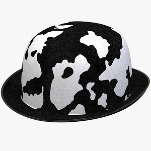 bowler black stain 3D