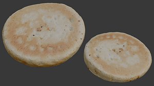 3D Pita Bread Scan model
