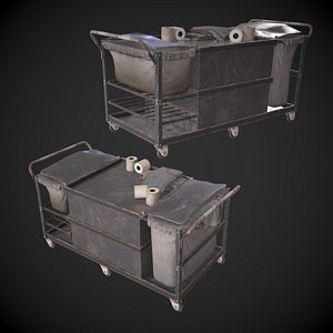 3D Cleaning Cart