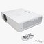 3d photoreal projector panasonic model