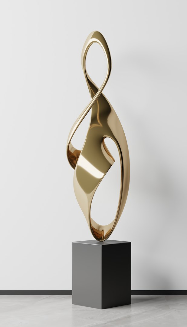 3D Model Abstract Sculpture - TurboSquid 2210257