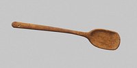 Wooden Spoon 3D Model Type 3