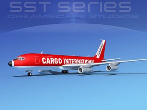 dwg 707-320 boeing 707 cargo