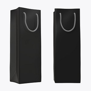 Paper bag slim with string handle 02