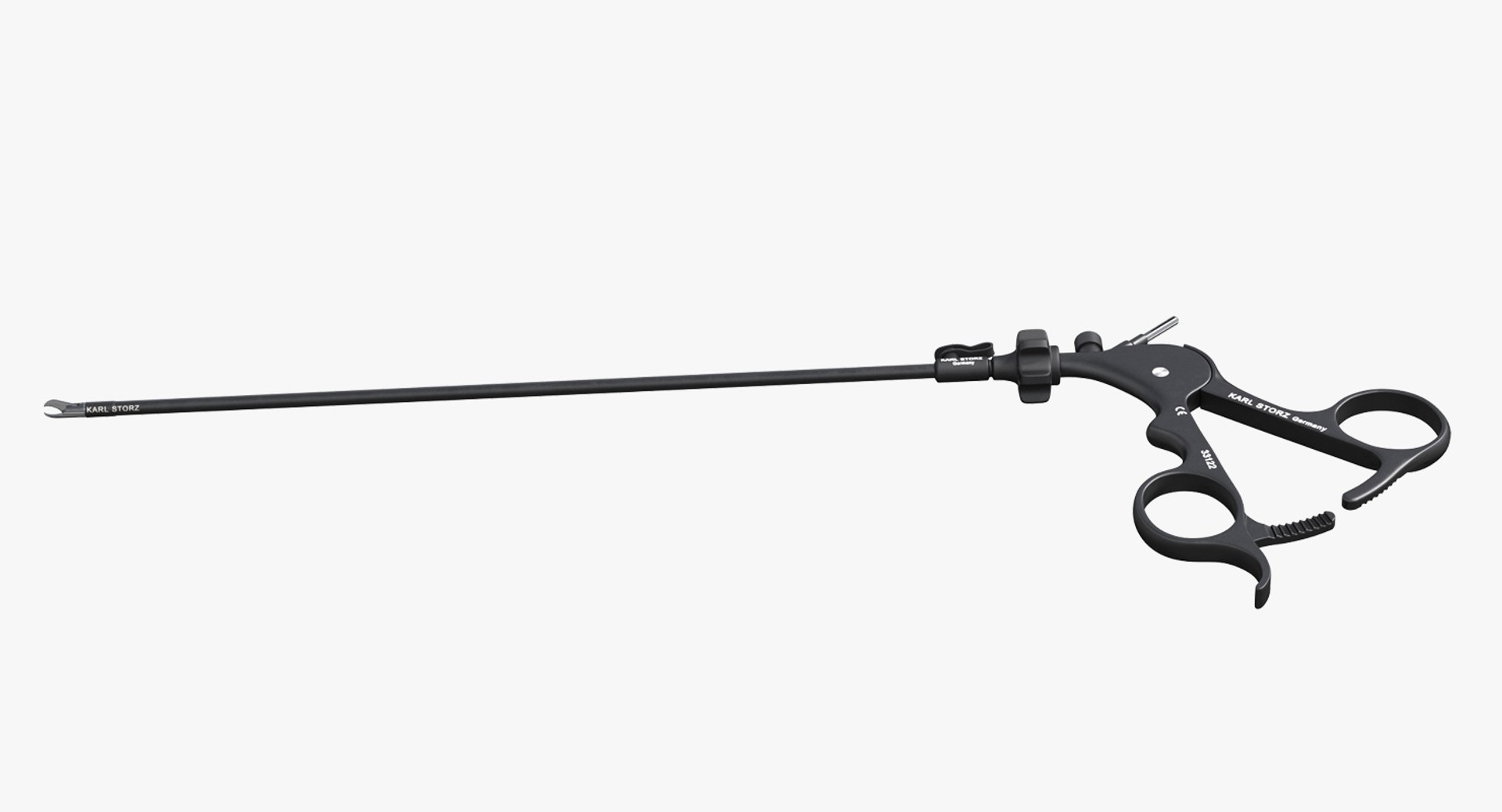 Laparoscopic Instrument Hook Scissor 3D model preview